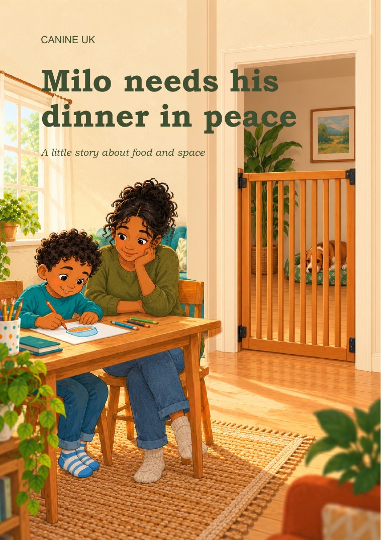 Milo needs his dinner in peace book cover