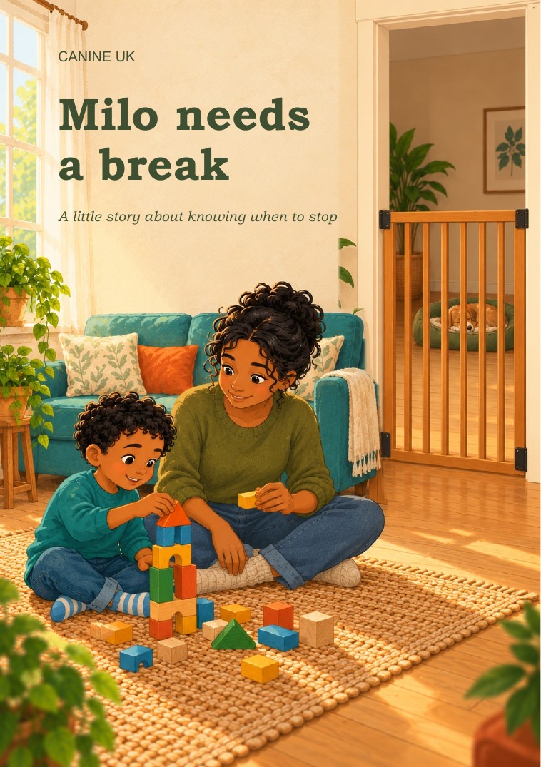 Milo needs a break book cover